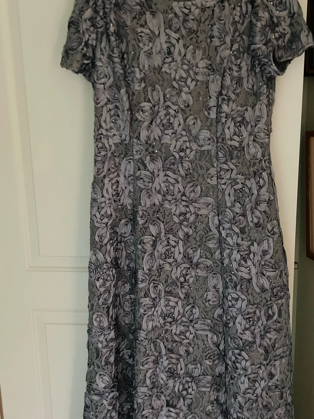 Mother of the Bride Alex Evening size 16- Silver-grey dress